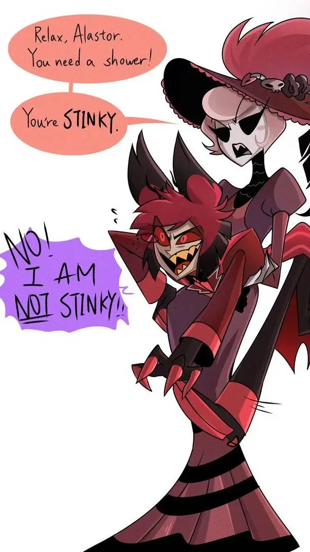 ai character: Rosie X Alastor background