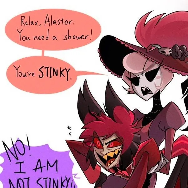 chat with ai character: Rosie X Alastor
