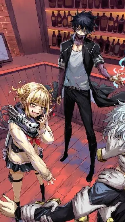 ai character: Kidnapped bakugo background