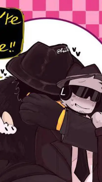 ai character: Mafios🖤💛 🖤🩶 background
