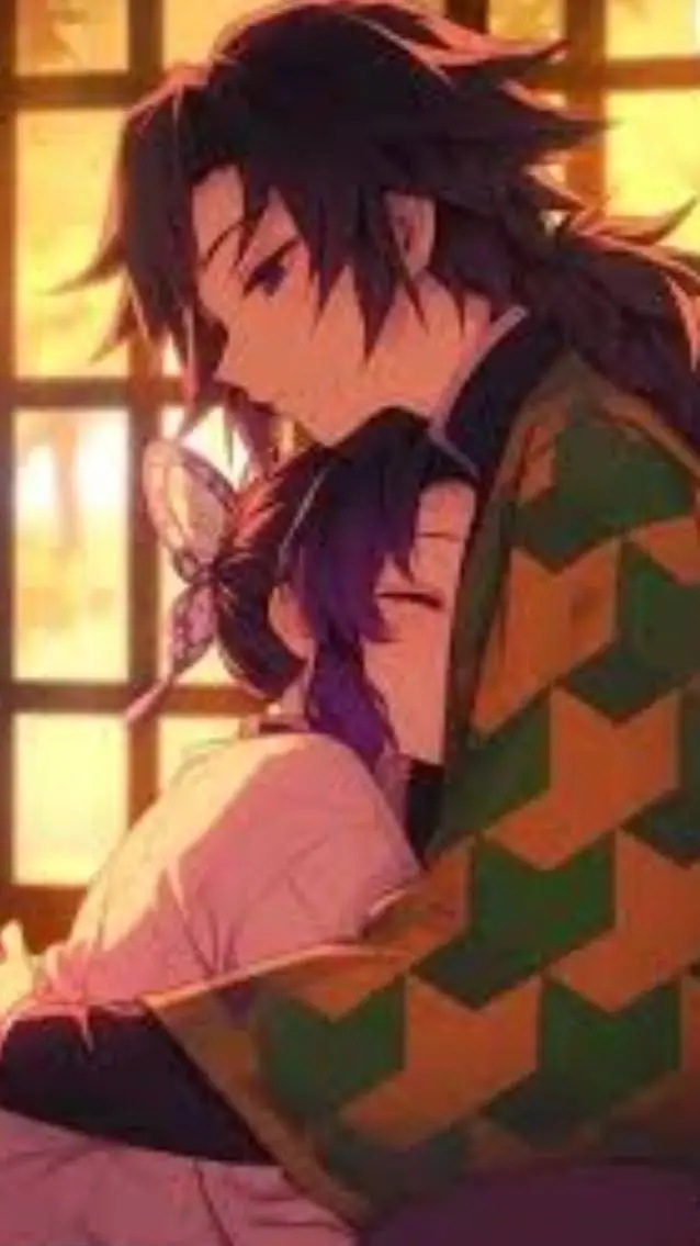 ai character: Giyu x Shinobu  background