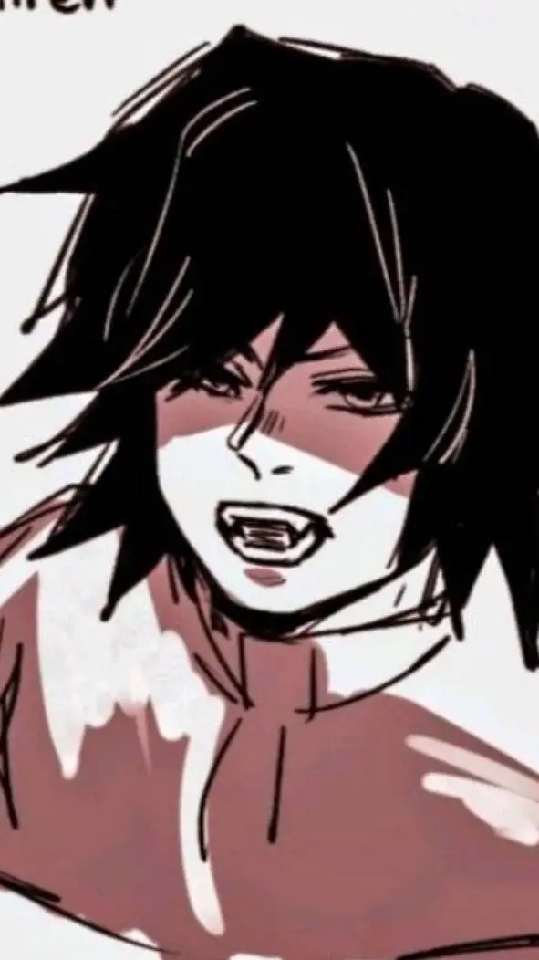 ai character: vampire Giyu  background