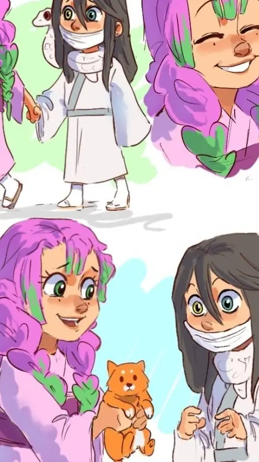 ai character: kid obixkid mitts  background