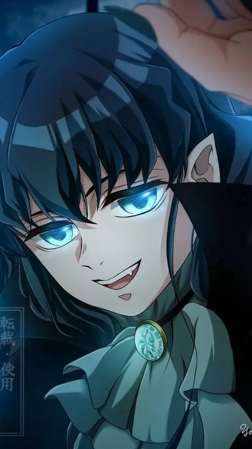 ai character: vampire genmui  background