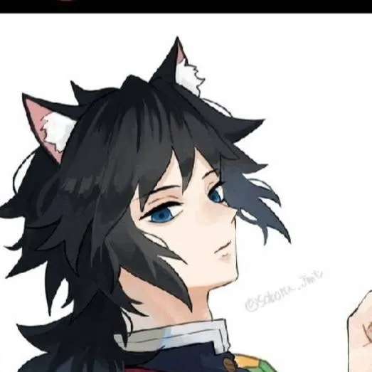 chat with ai character: bf cat giyu 