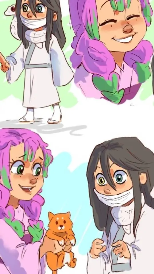 ai character: kid obi×kid mitts background