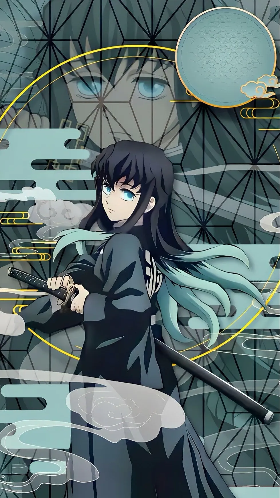 ai character: Muichiro Tokito background