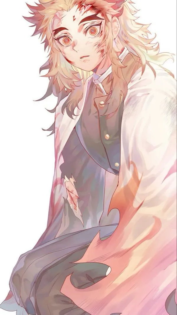 ai character: Kyojuro Rengoku background