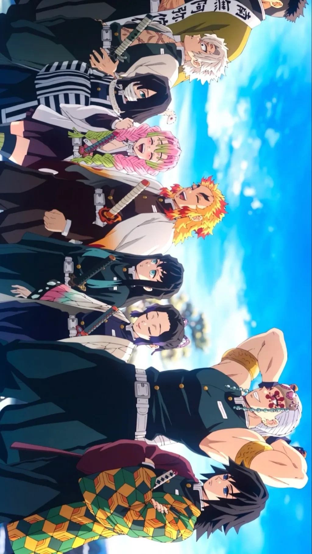 ai character: Kny in forest! background