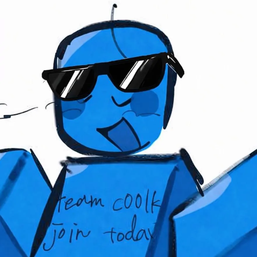 chat with ai character: blue
