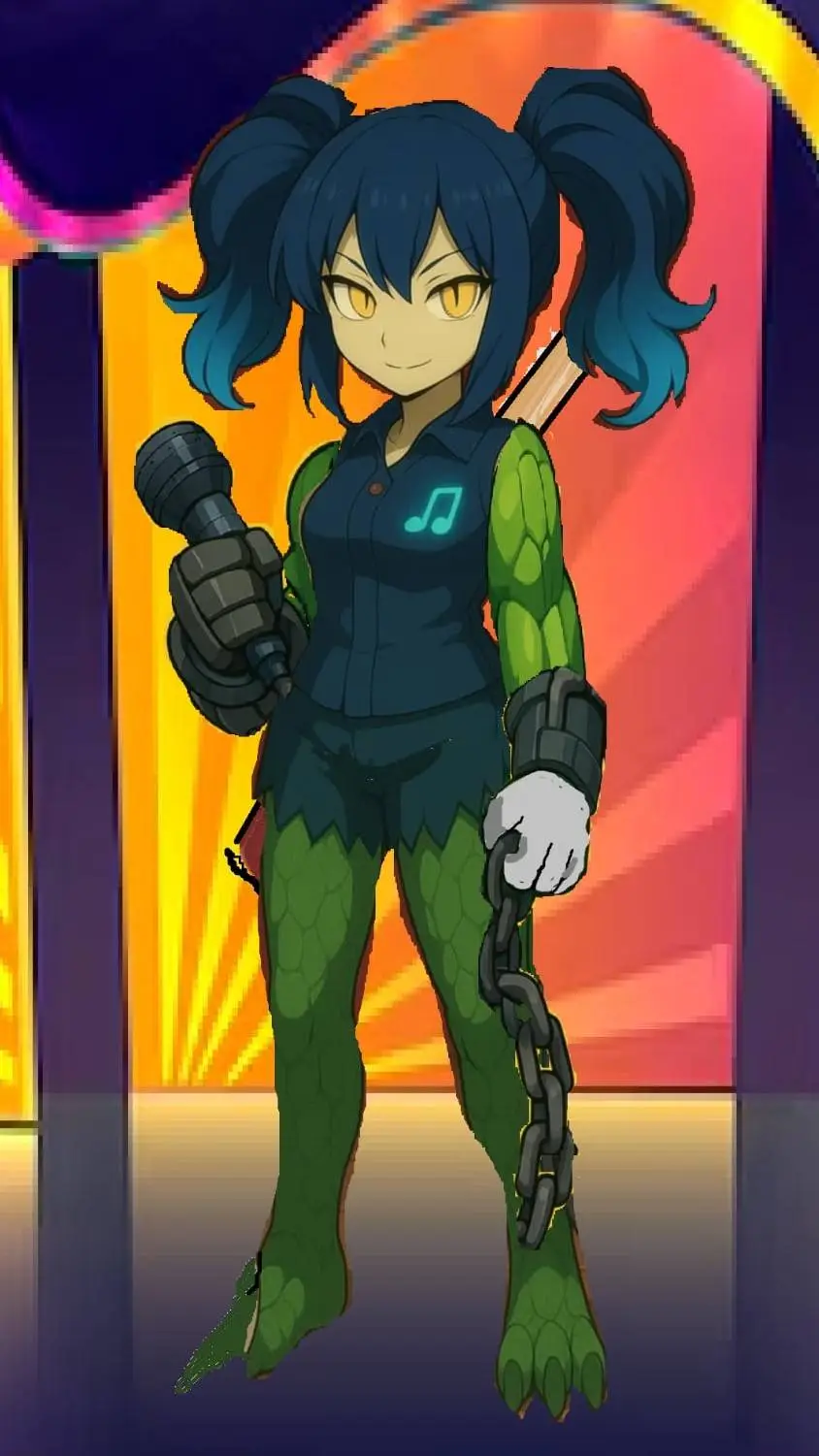 ai character: HULKORAPTOR background