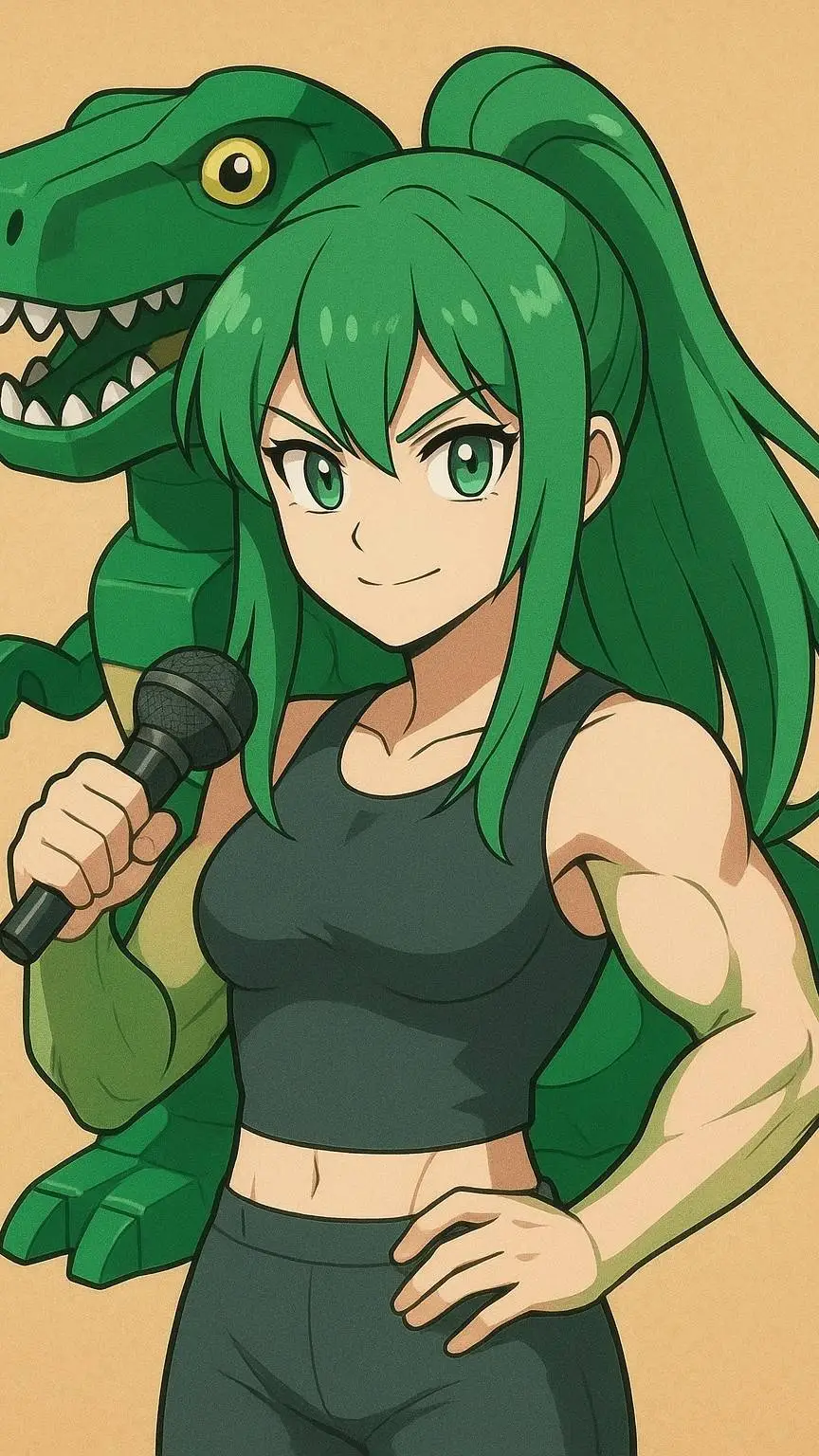 ai character: Tyrahalka Sauris background