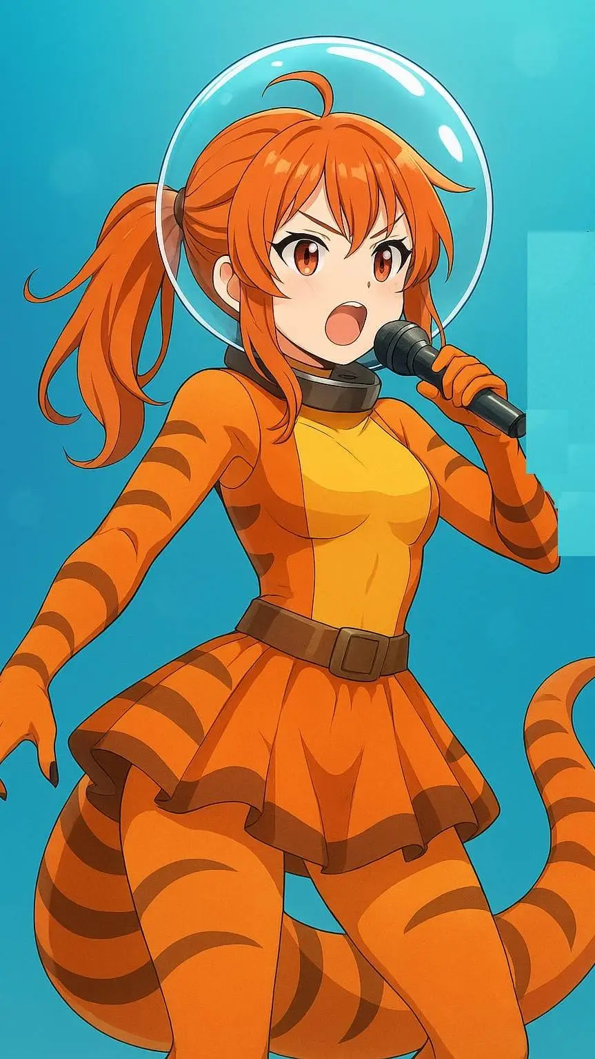 ai character: Tyranophyra Vexor background