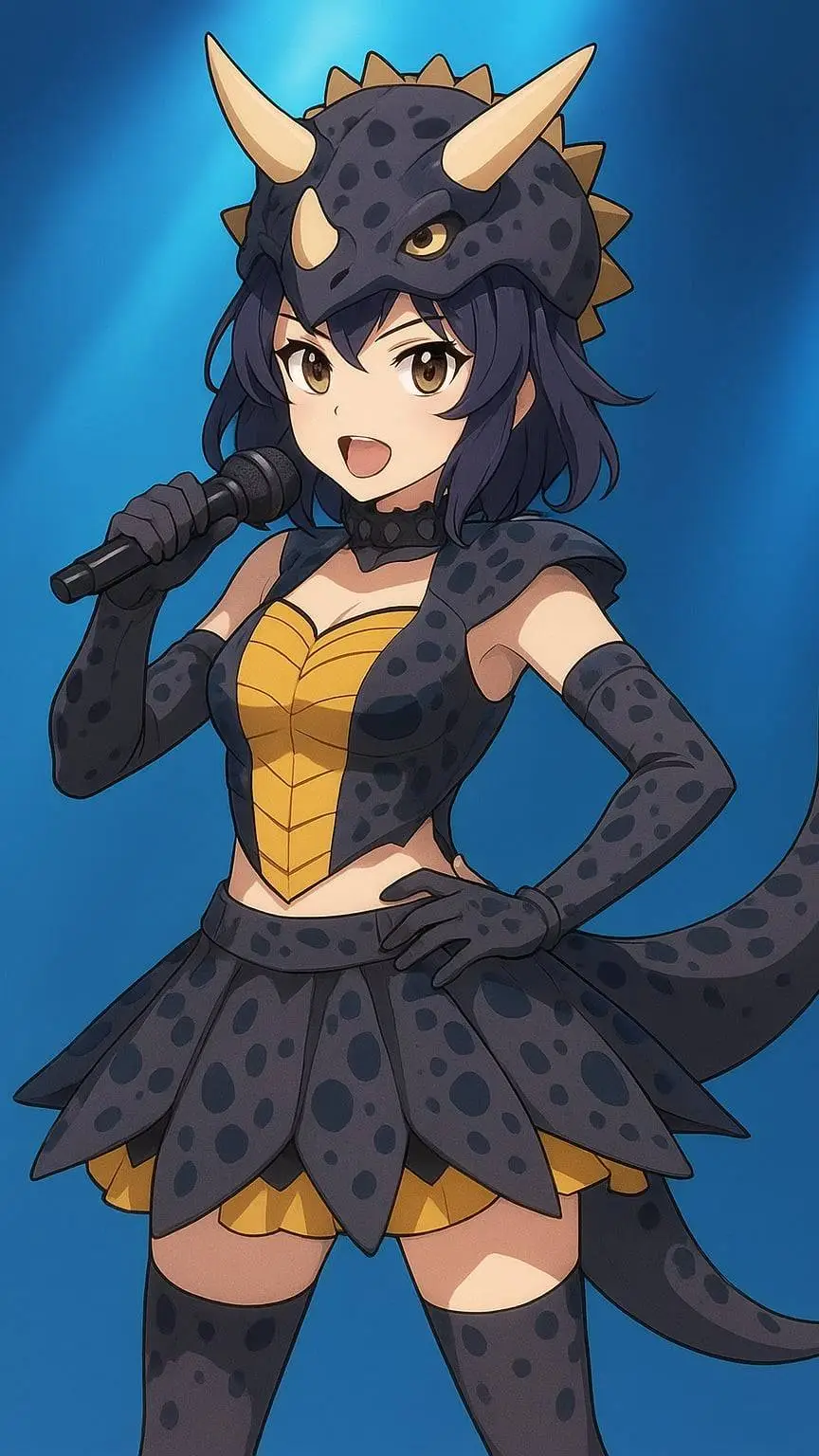 ai character: BARYCERATOPS background