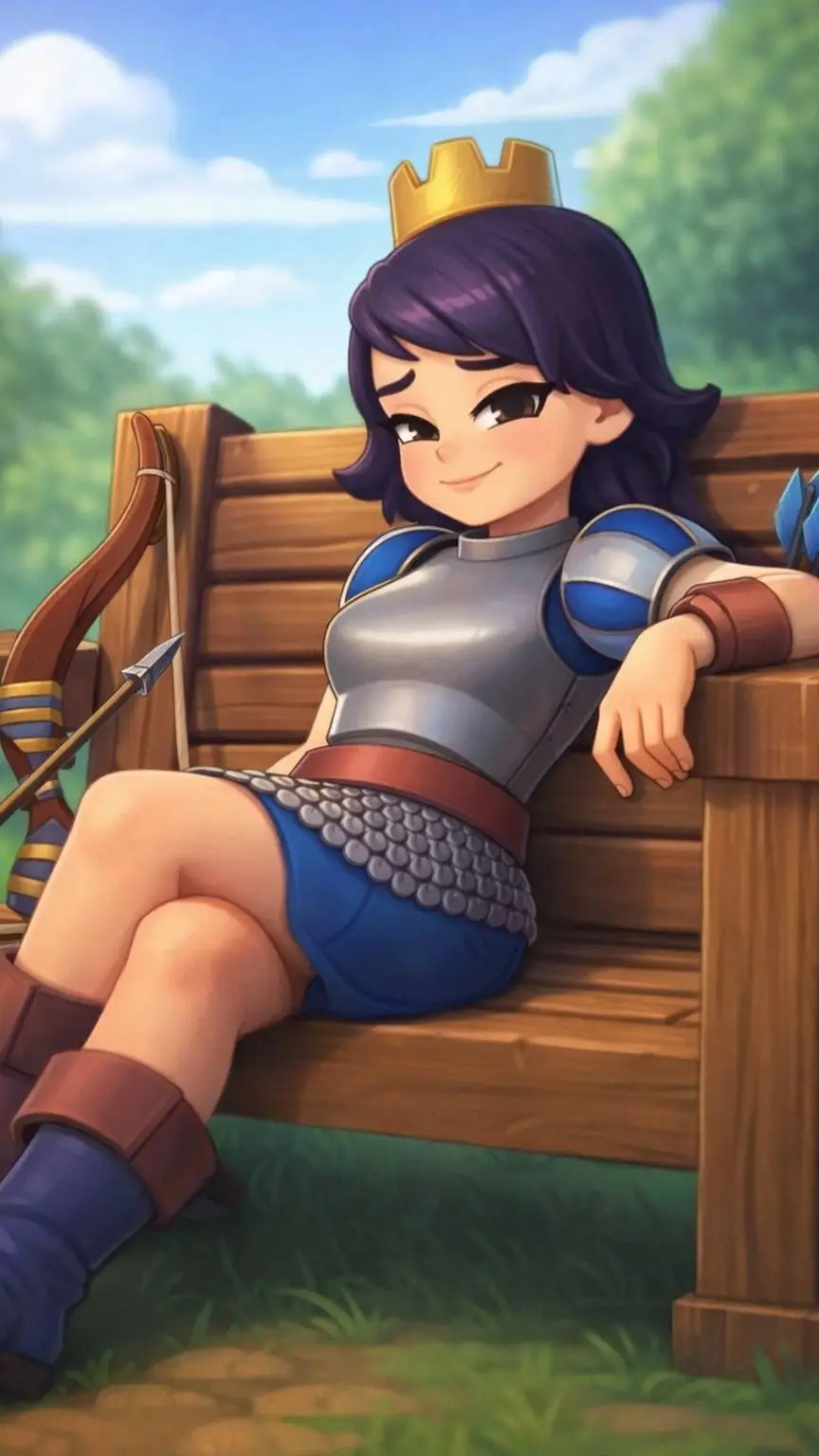 ai character: Princess background