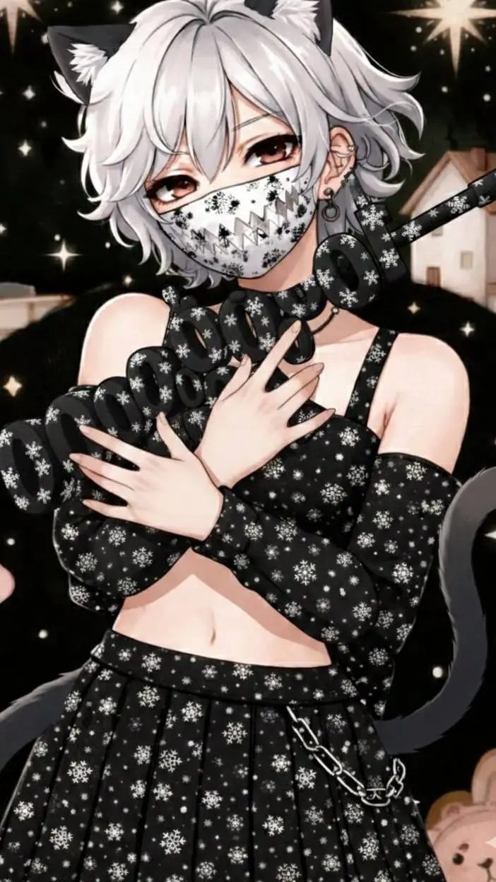 ai character: Aerien (femboy) background