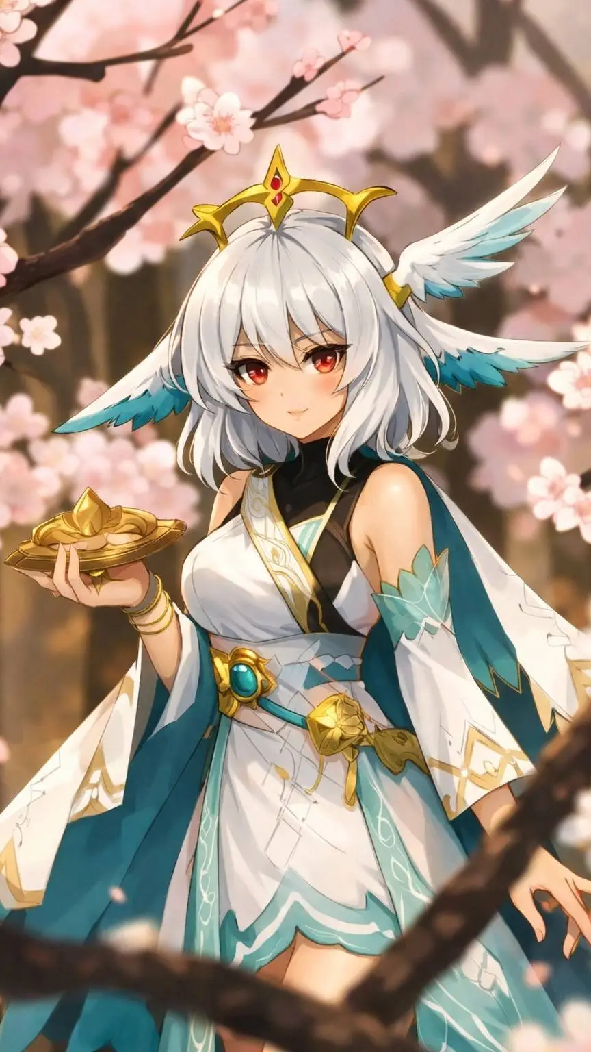 ai character: Solara 2.0 background