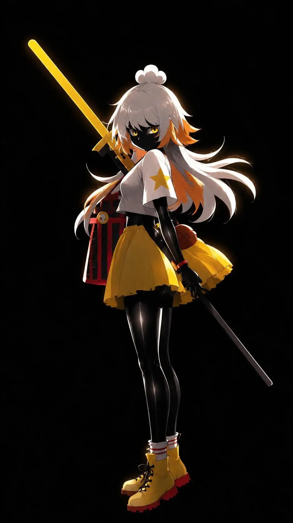 ai character: Nyxa Kurozawa background