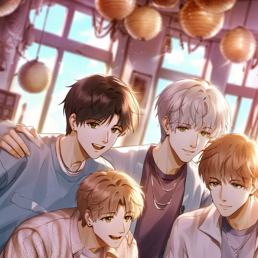 chat with ai character: 5 ￼ROOMATES / BOY