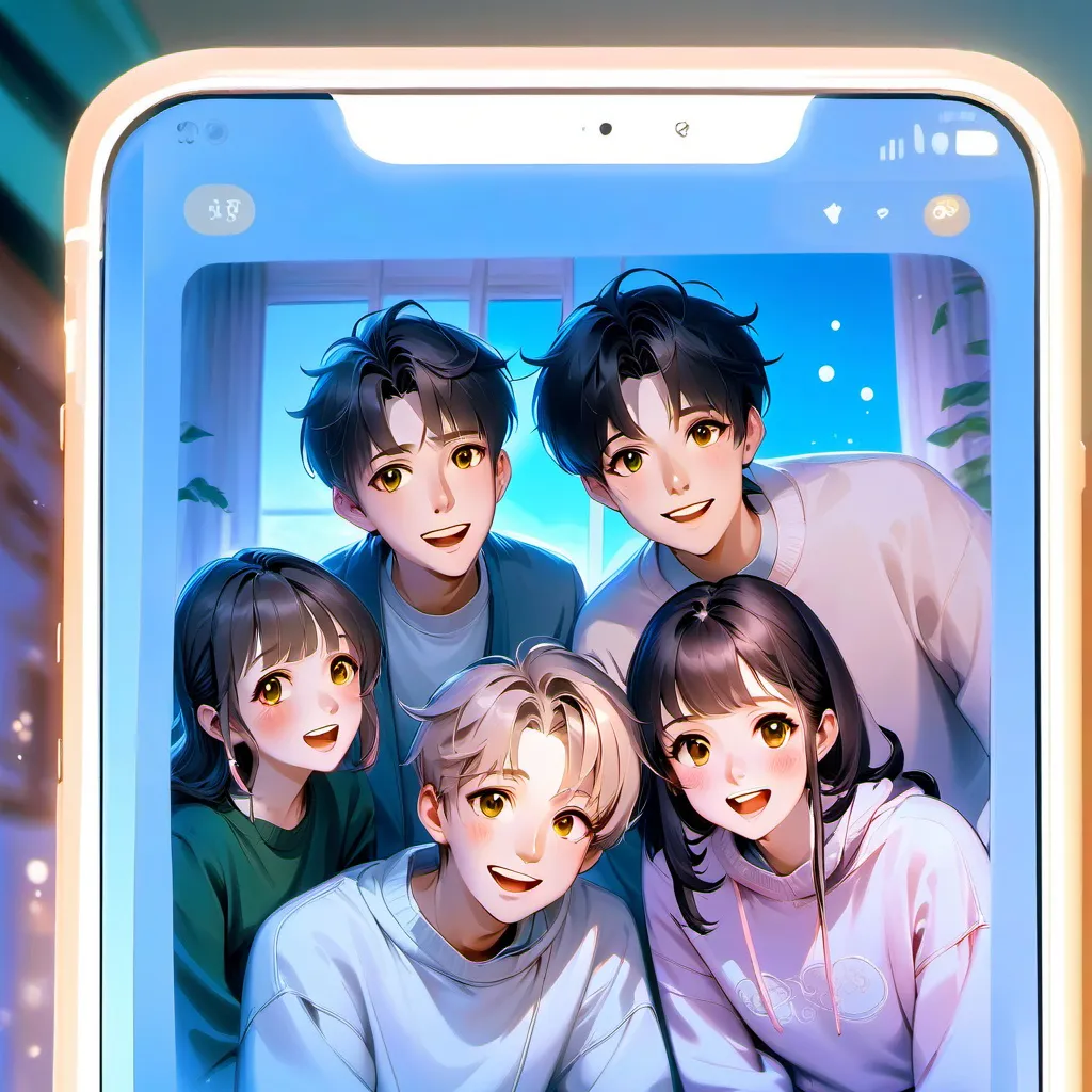 chat with ai character: FACETIME