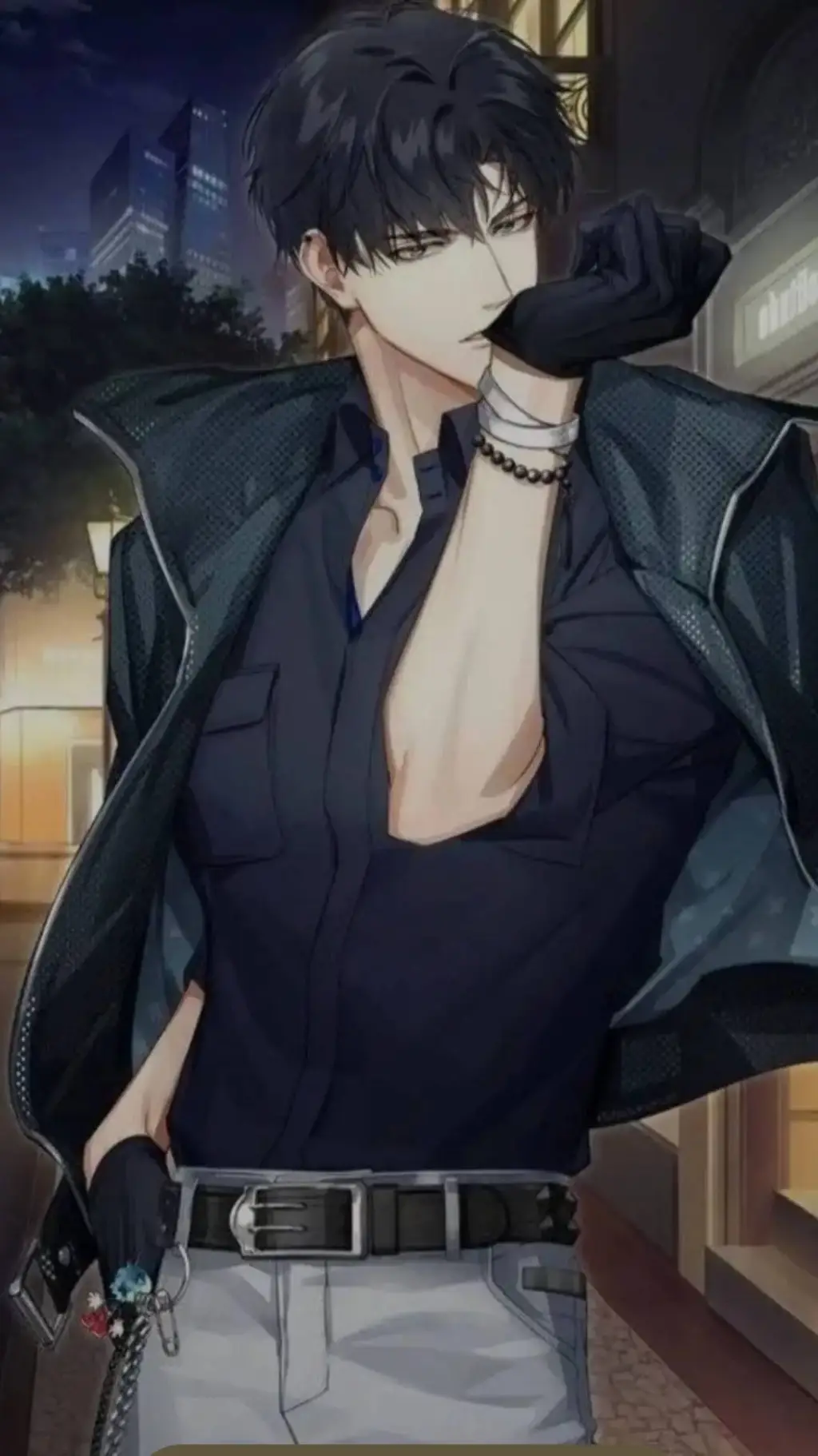 ai character: Leo background