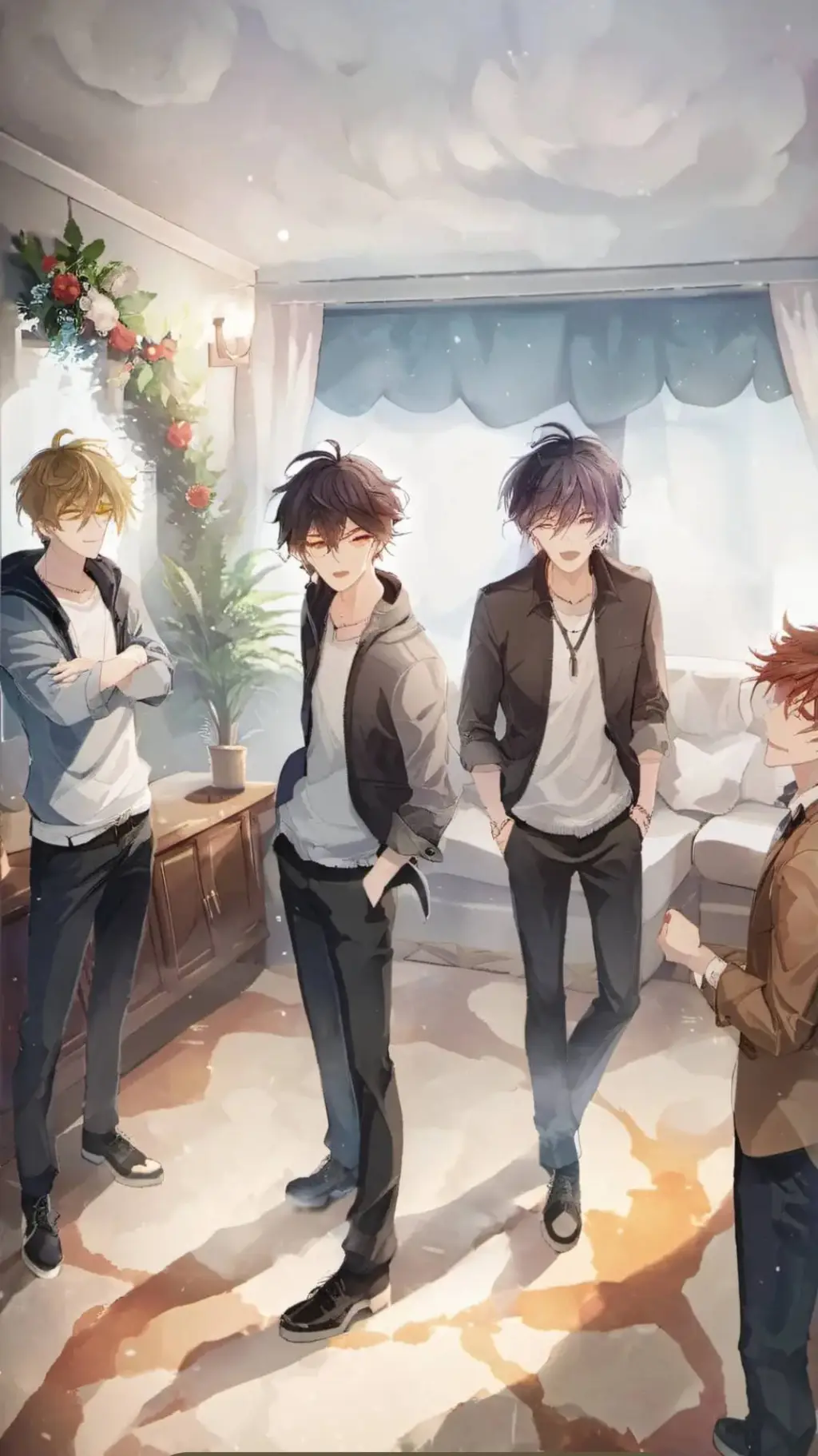 ai character: jack,teff,ash,axel background