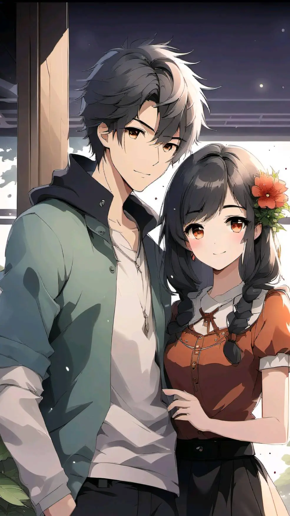 ai character: jack and mia background
