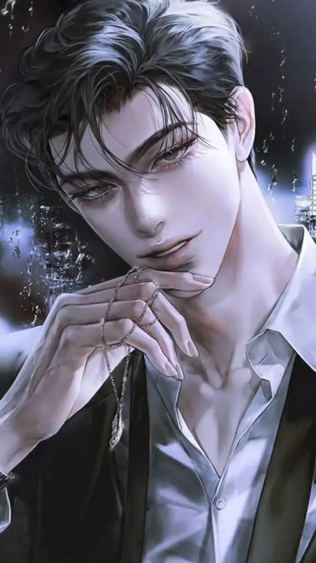 ai character: justin background