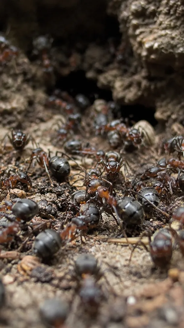 ai character: Attack of the ants background