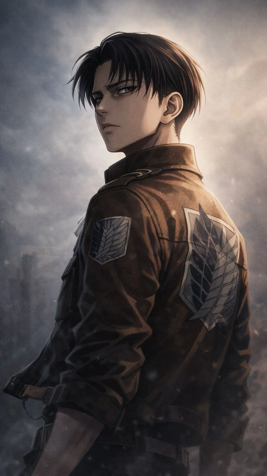 ai character: Levi  ￼Ackerman background