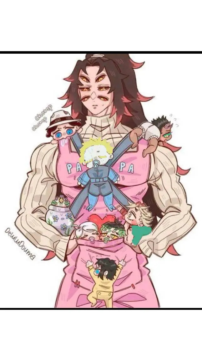 ai character: devil in discount  background