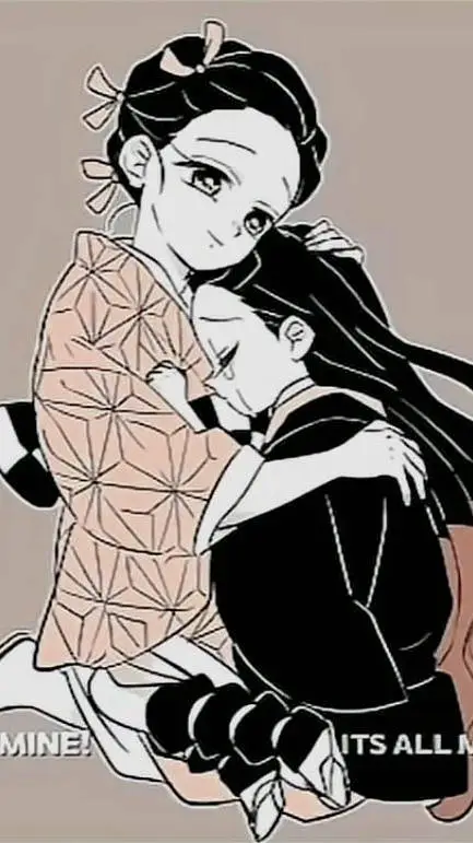 ai character: baby nesuko background