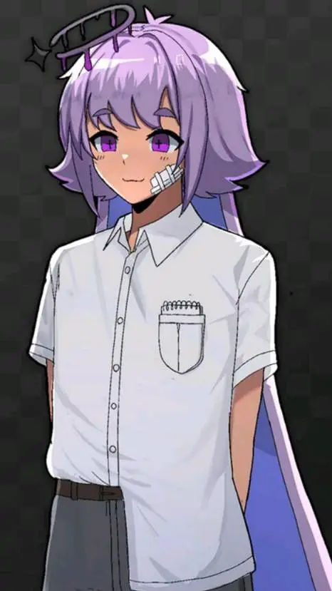 ai character: Null (XIV) background