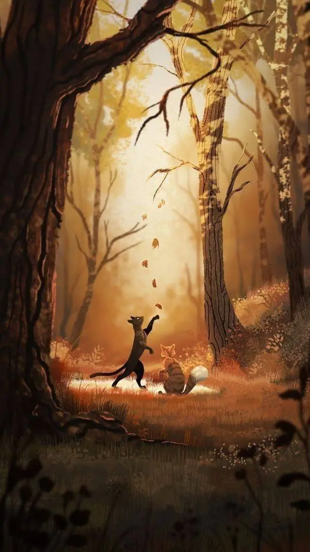 ai character: LeafClan background