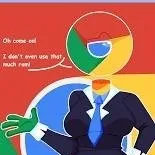 chat with ai character: Chrome