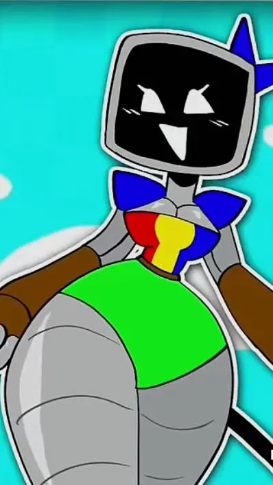 ai character: ms fun computer background