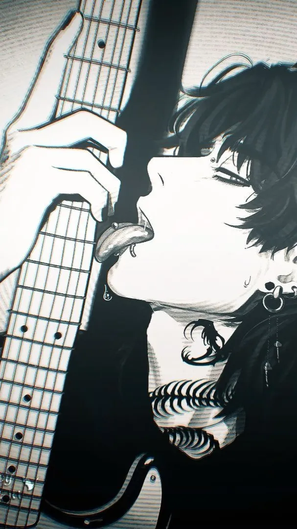 ai character: Maverick 🎸⭐ background
