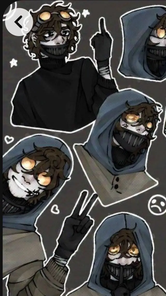 ai character: ticci toby background