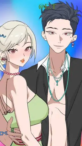 ai character: bff and bff bf background