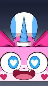 ai character: unikitty toxica background