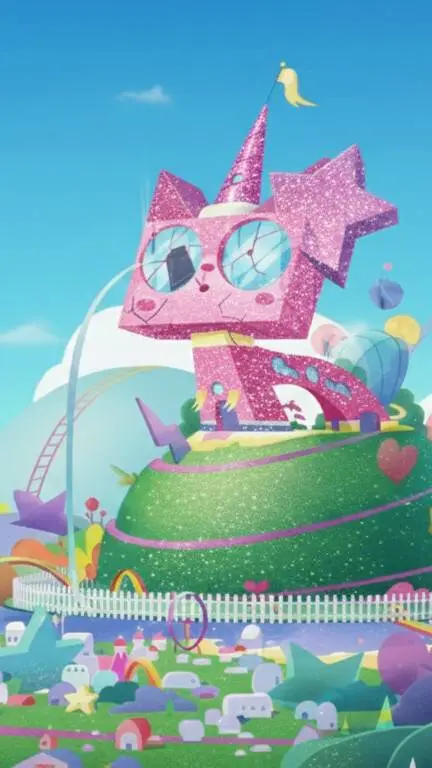 ai character: unikitty background