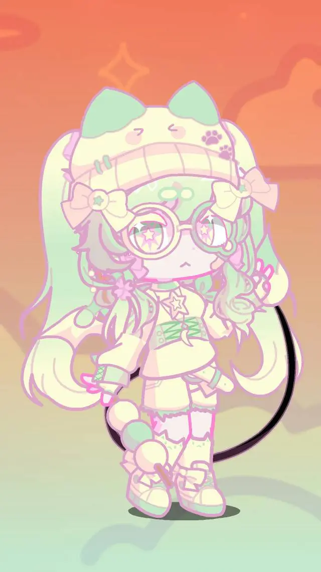 ai character: Mochi background