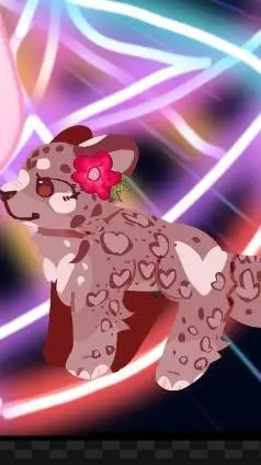 ai character:  my oc Rosie!!!!!  background