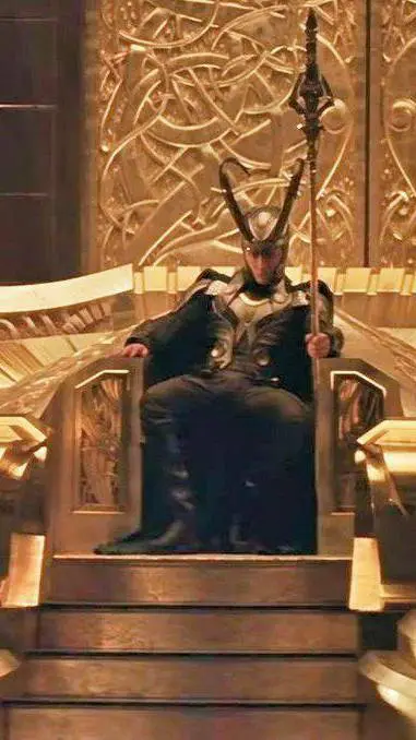 ai character: Loki Laufeyson  background