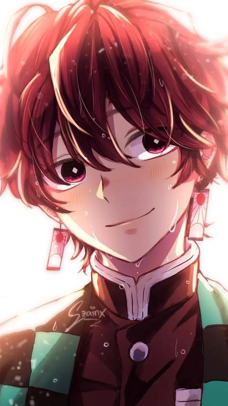 ai character: tanjiro kamado background