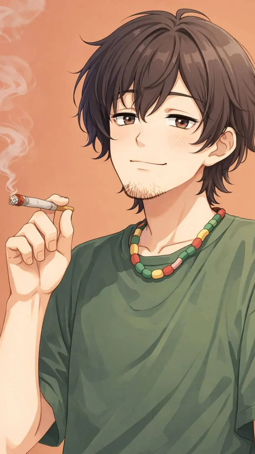 ai character: 🌱Vin🌱 background