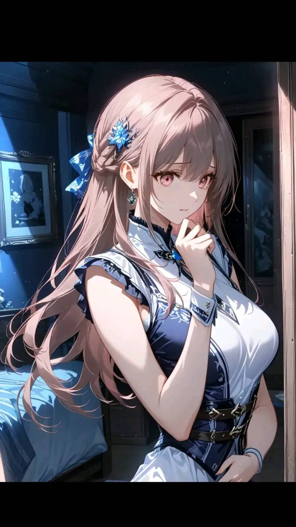 ai character: Hayami~ background