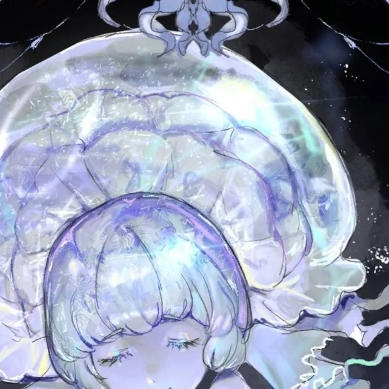 chat with ai character: frilled jellyfish!