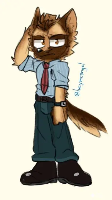 ai character: Reichen Wolf Benz background