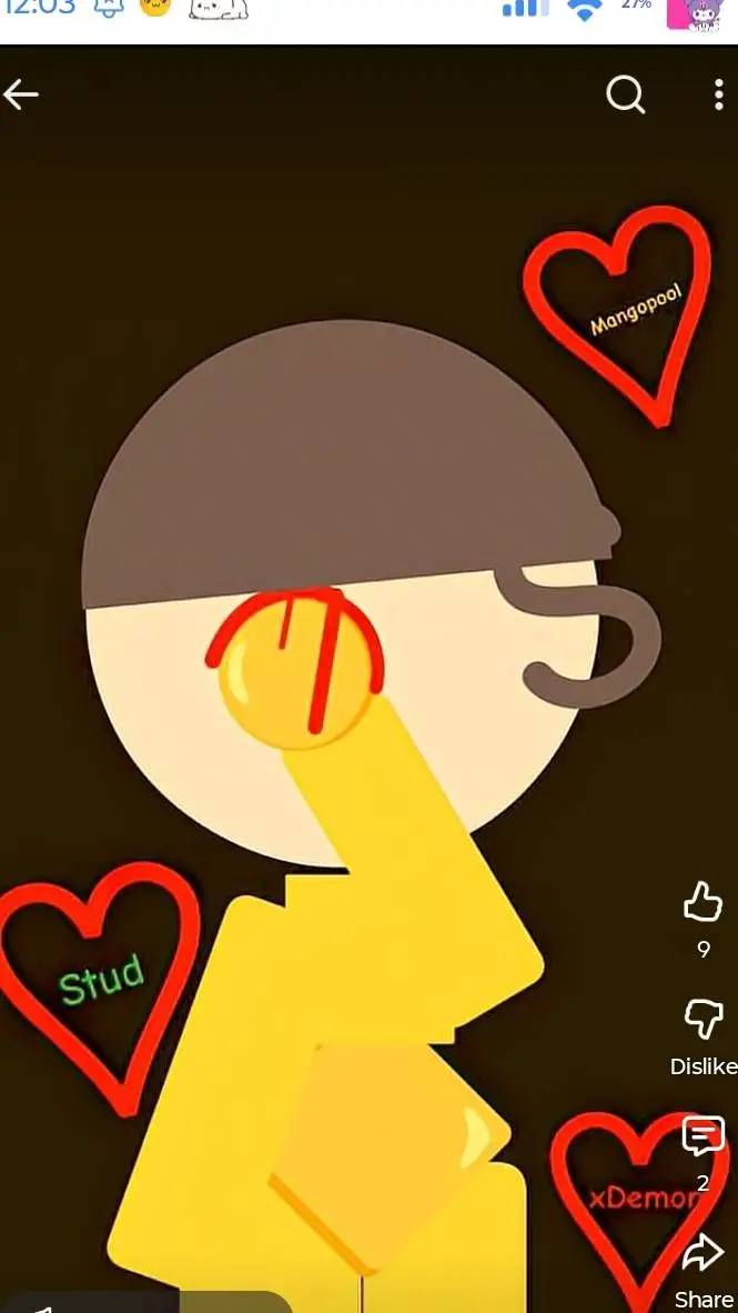 ai character: Halloween goobers background